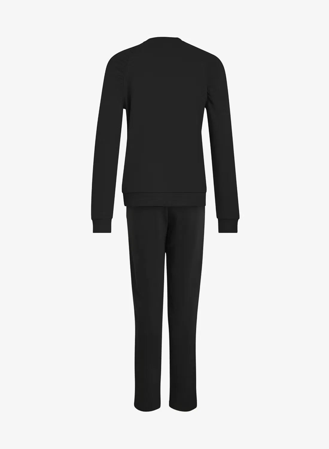 Комплект из футера с эластичным поясом Seasonals French Terry Adidas, черный — фото 2