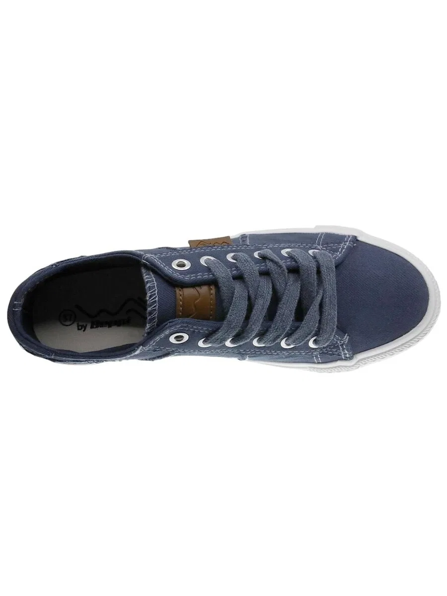 Кроссовки Beppi «Canvas Shoe» синего цвета — фото 4