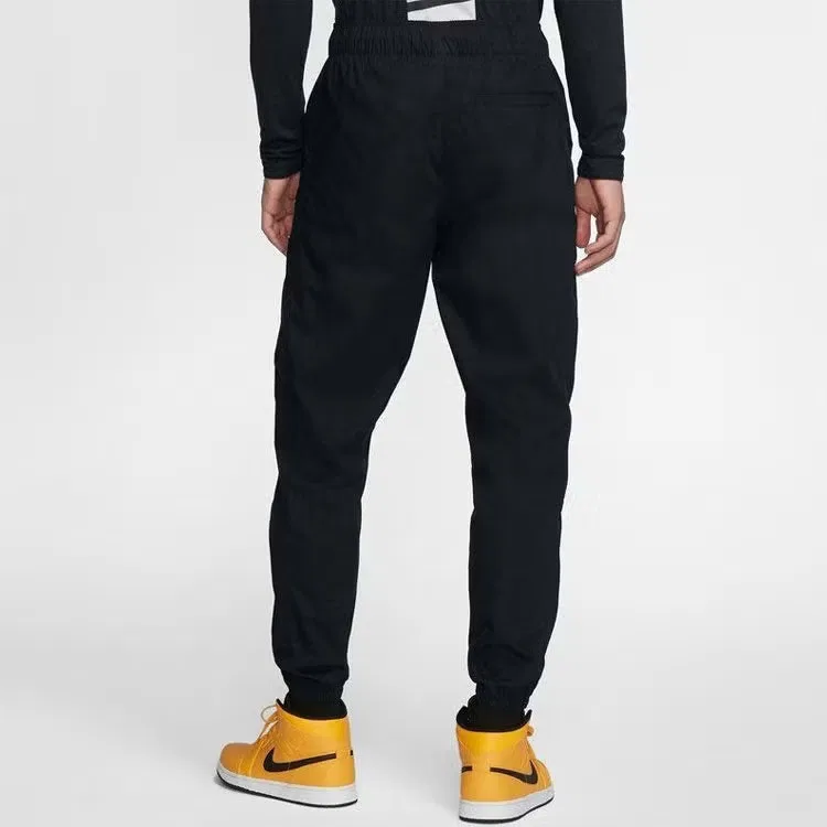 Штаны спортивные с логотипом Jumpman Jordan, черный — фото 4