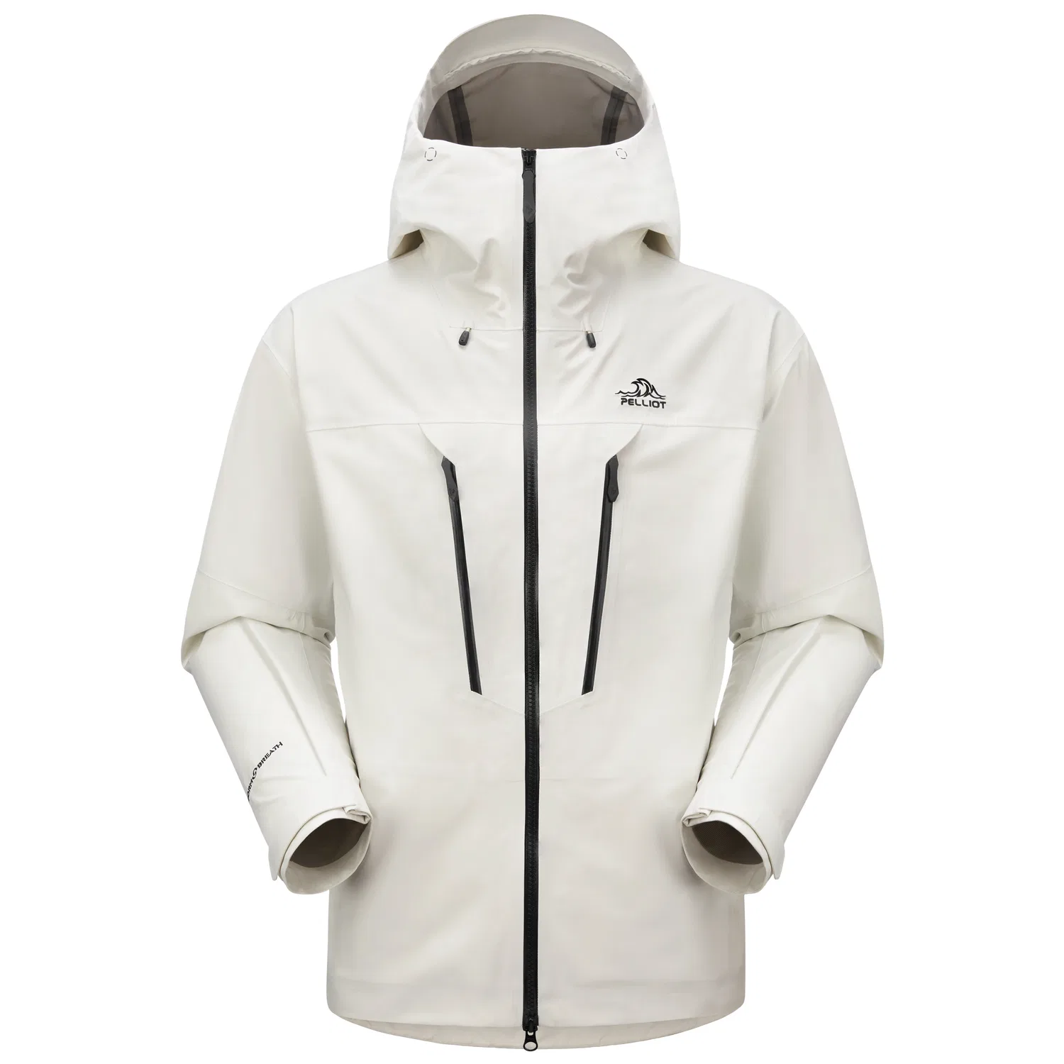 Детская ветровка с капюшоном PELLIOT, Light Cloud White