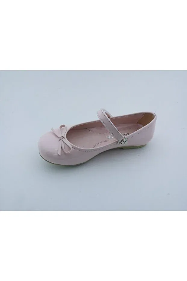 Детские балетки для девочек лакированные Rose Club Kids, Pink — фото 2