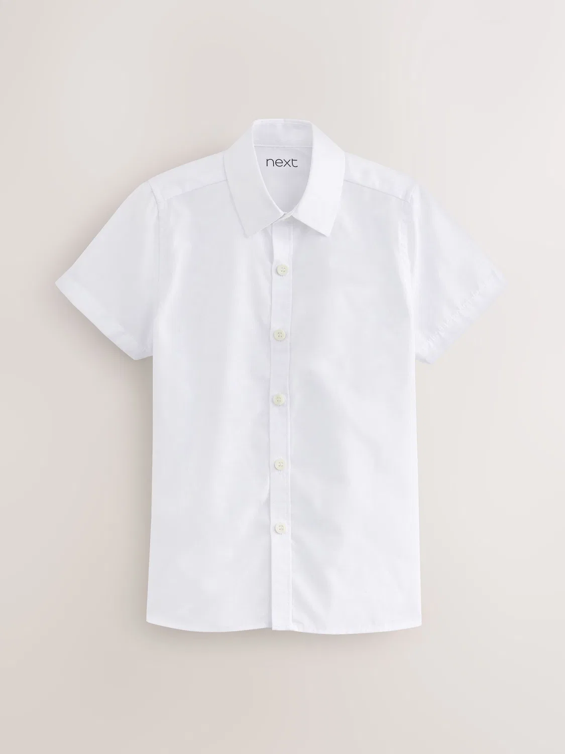 Рубашка школьная, slim fit, 2 шт. Next, белый — фото 2