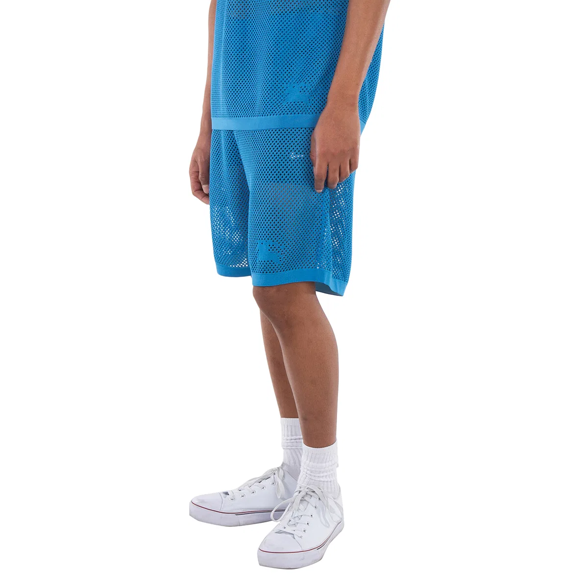 Шорты с сетчатыми вставками Rory EKD Mesh Burberry, Bright Cerulean Blue — фото 2