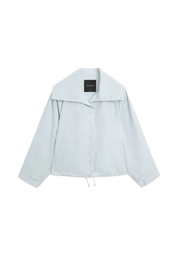Куртка из хлопка Unisex - summer jacket Massimo Dutti, темно-синий