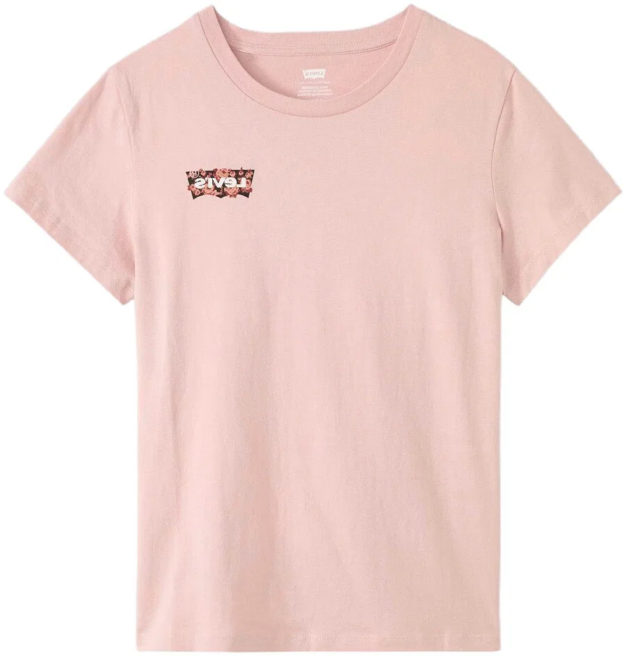 Футболка LEVI'S 'Perfect Tee' в розовом цвете