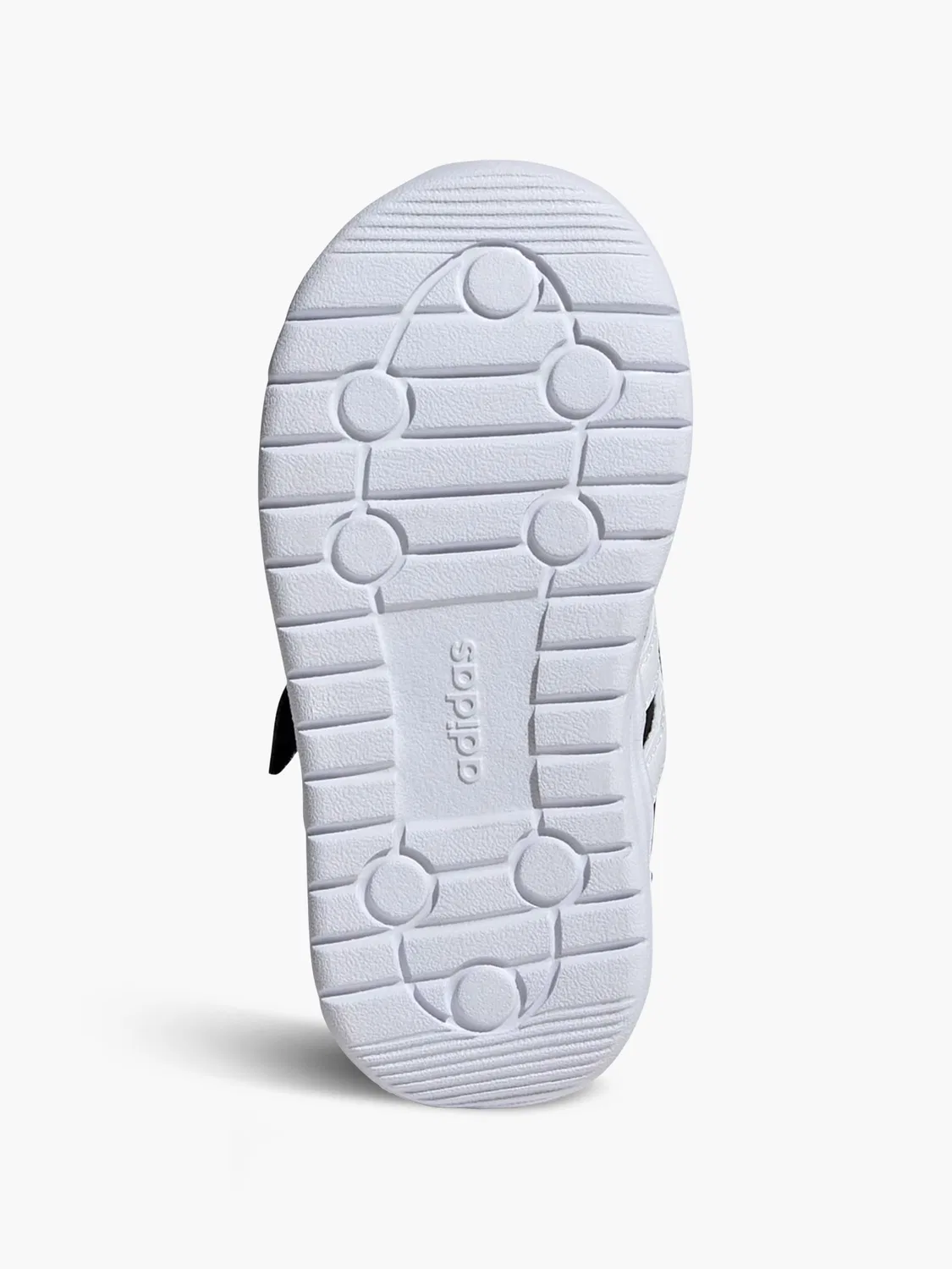 Детские тренировочные кроссовки с амортизацией Cloudfoam Adidas, черный — фото 2