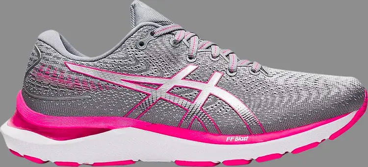 

Кроссовки wmns gel cumulus 24 'sheet rock pink glow' Asics, серый