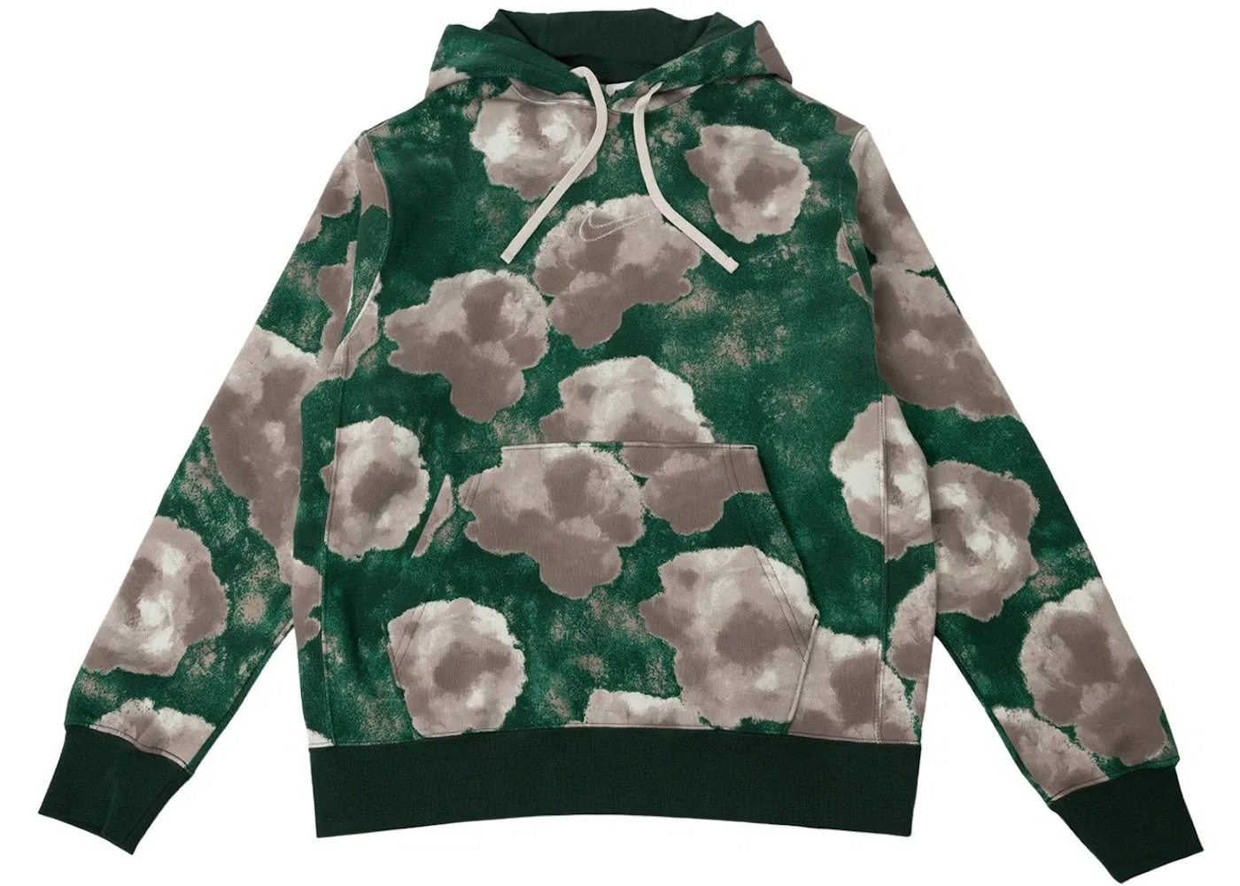 Мужская худи с принтом Nike Sportswear Club Floral, Green