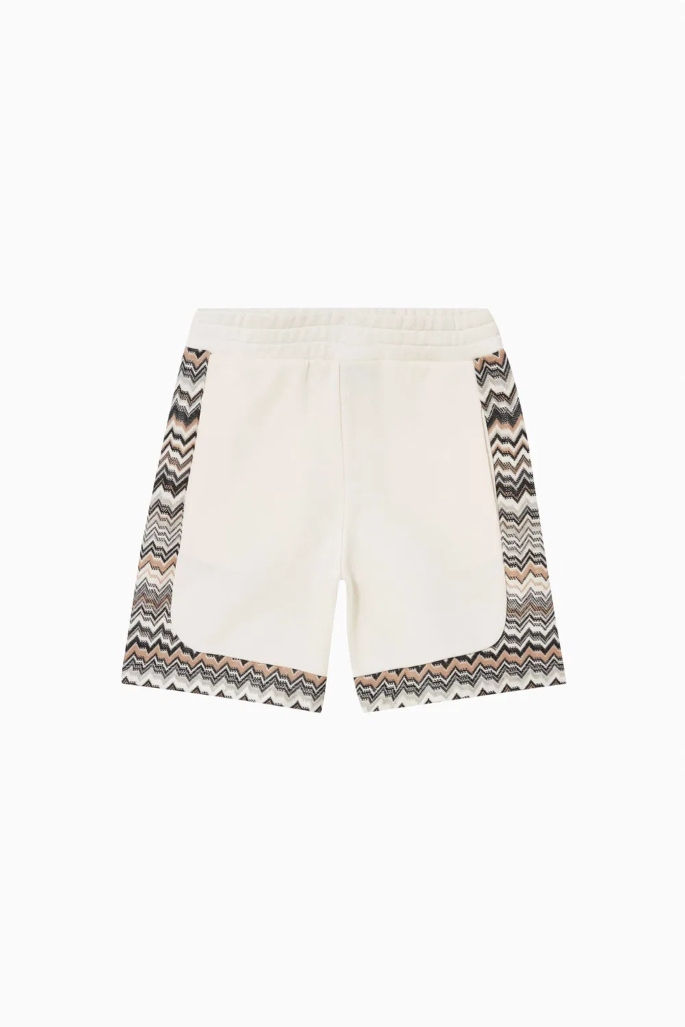 Шорты из футера с принтом зигзаг Missoni