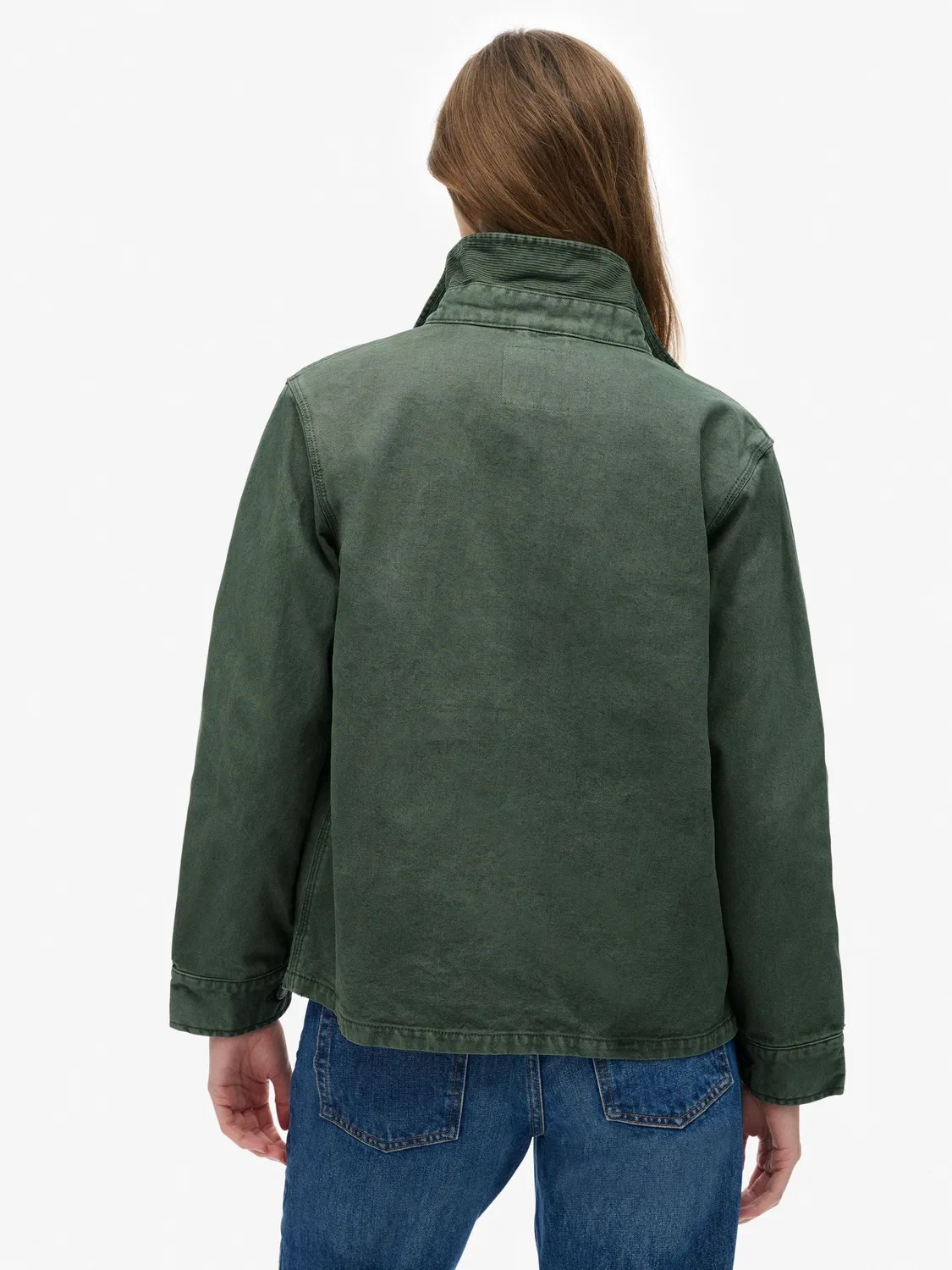 Куртка рабочая, свободный крой, Chore Jacket Superdry, зеленый — фото 3