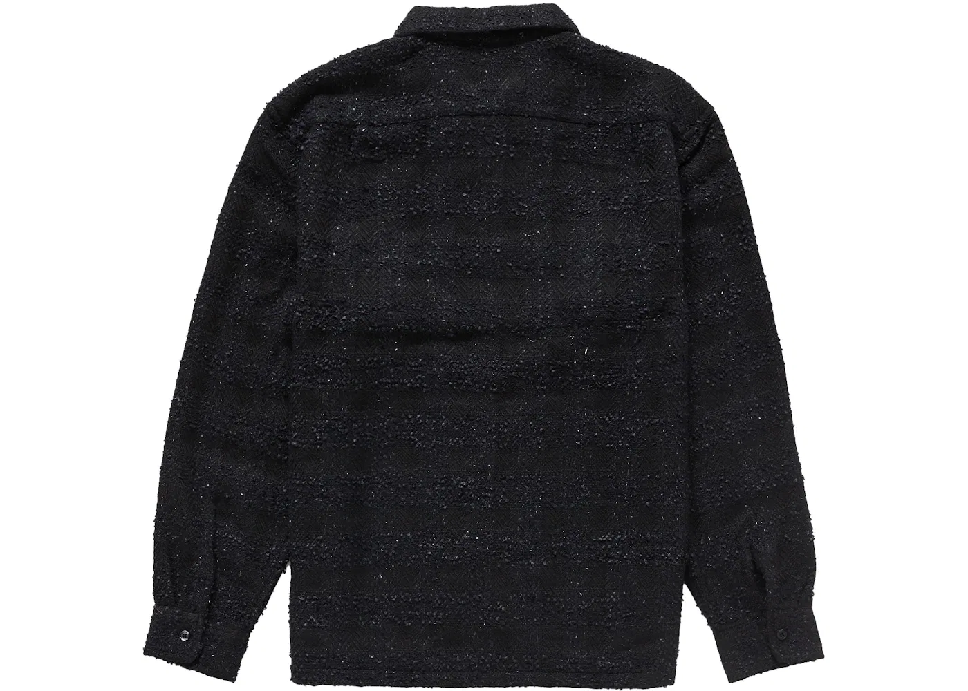 Мужская рубашка из букле Supreme Shirt, Black — фото 2