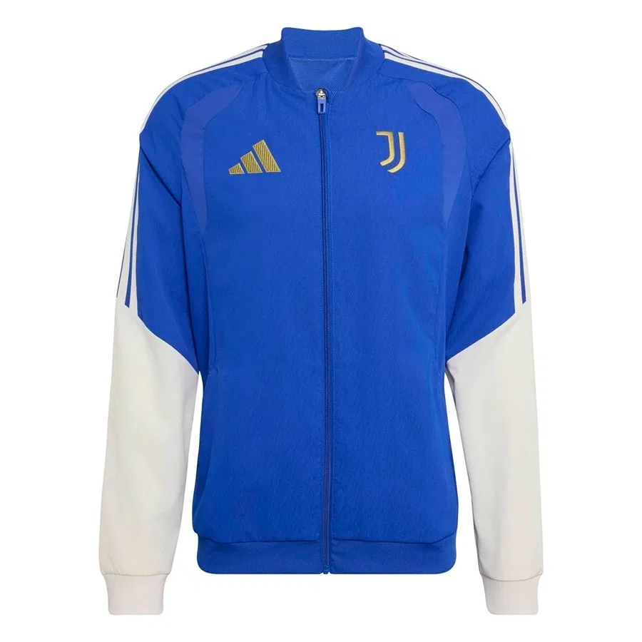 Мужская куртка с капюшоном Juve Pre Jkt adidas, Синий