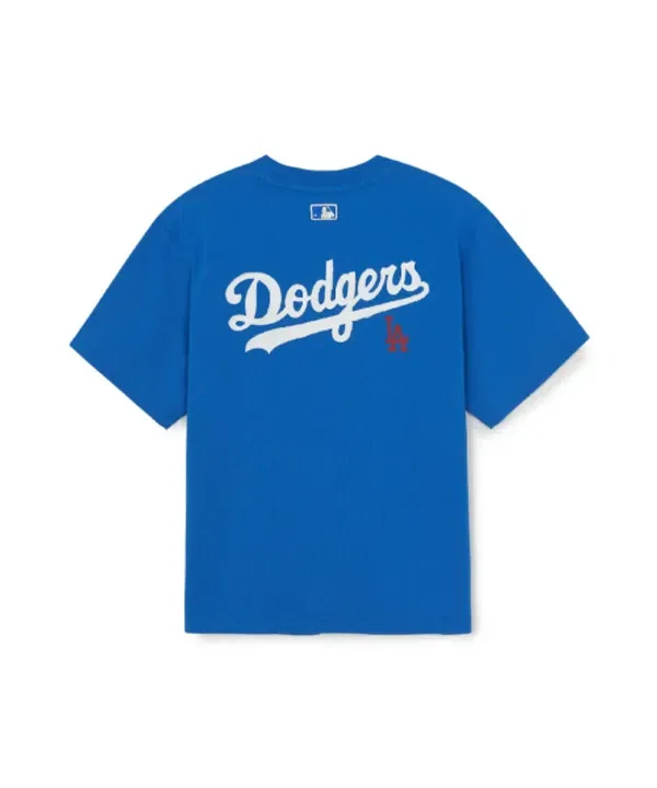 Футболка с логотипом Classic Coopers, Mlb Kids, кобальтовый синий — фото 2