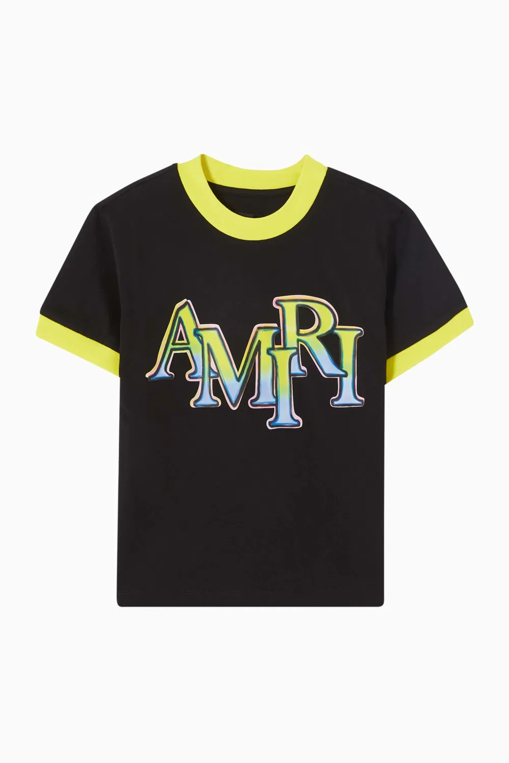 Футболка с принтом Staggered Ringer Amiri