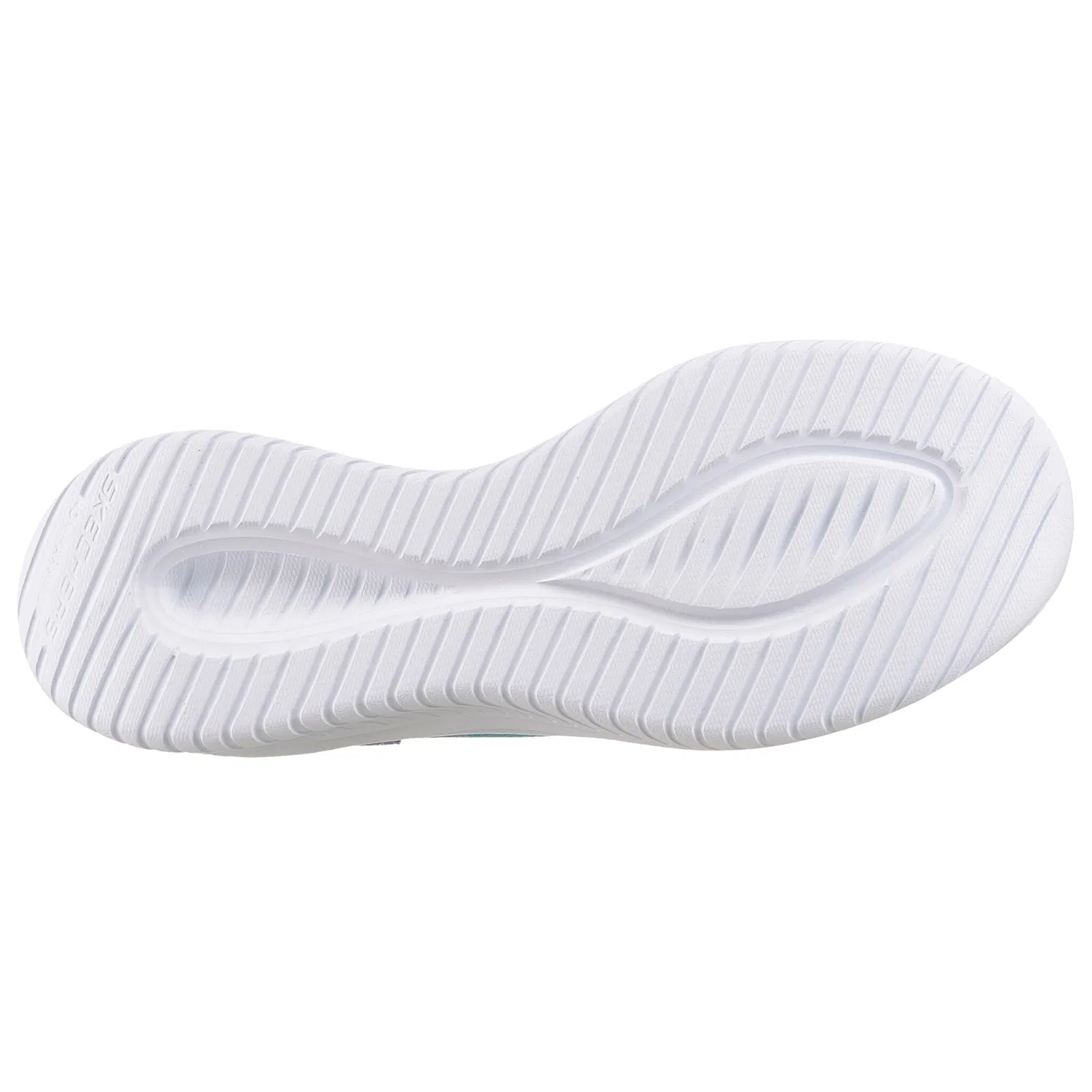 Детские текстильные кроссовки-слипоны с кейлом Skechers, Lavender Multicolor — фото 4