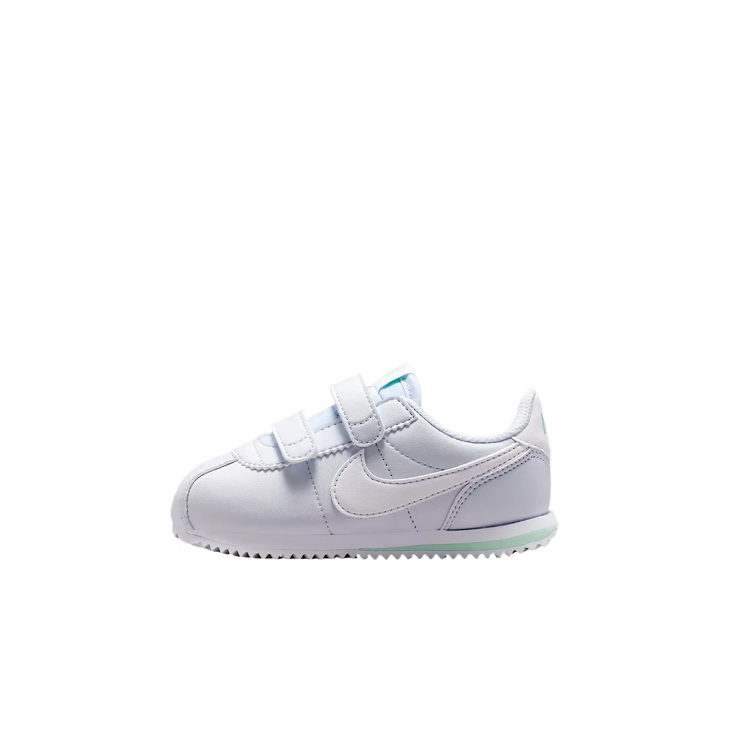 Кроссовки для малышей Cortez, Nike, Football Grey / Arctic Green / White