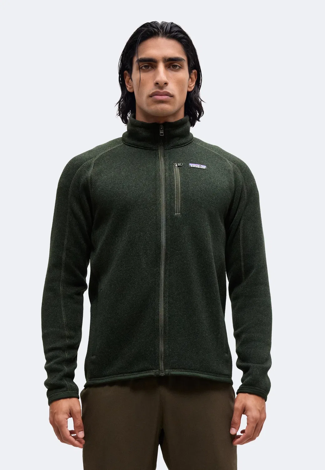 Лучший свитер - флисовая куртка Patagonia, Old Growth Green