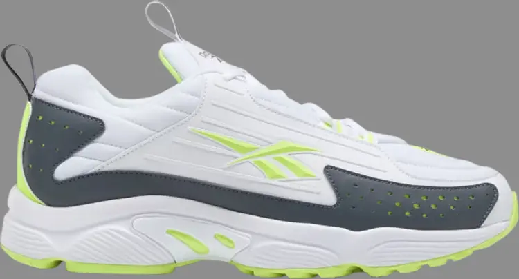 

Кроссовки dmx series 2000 'white solar yellow' Reebok, белый