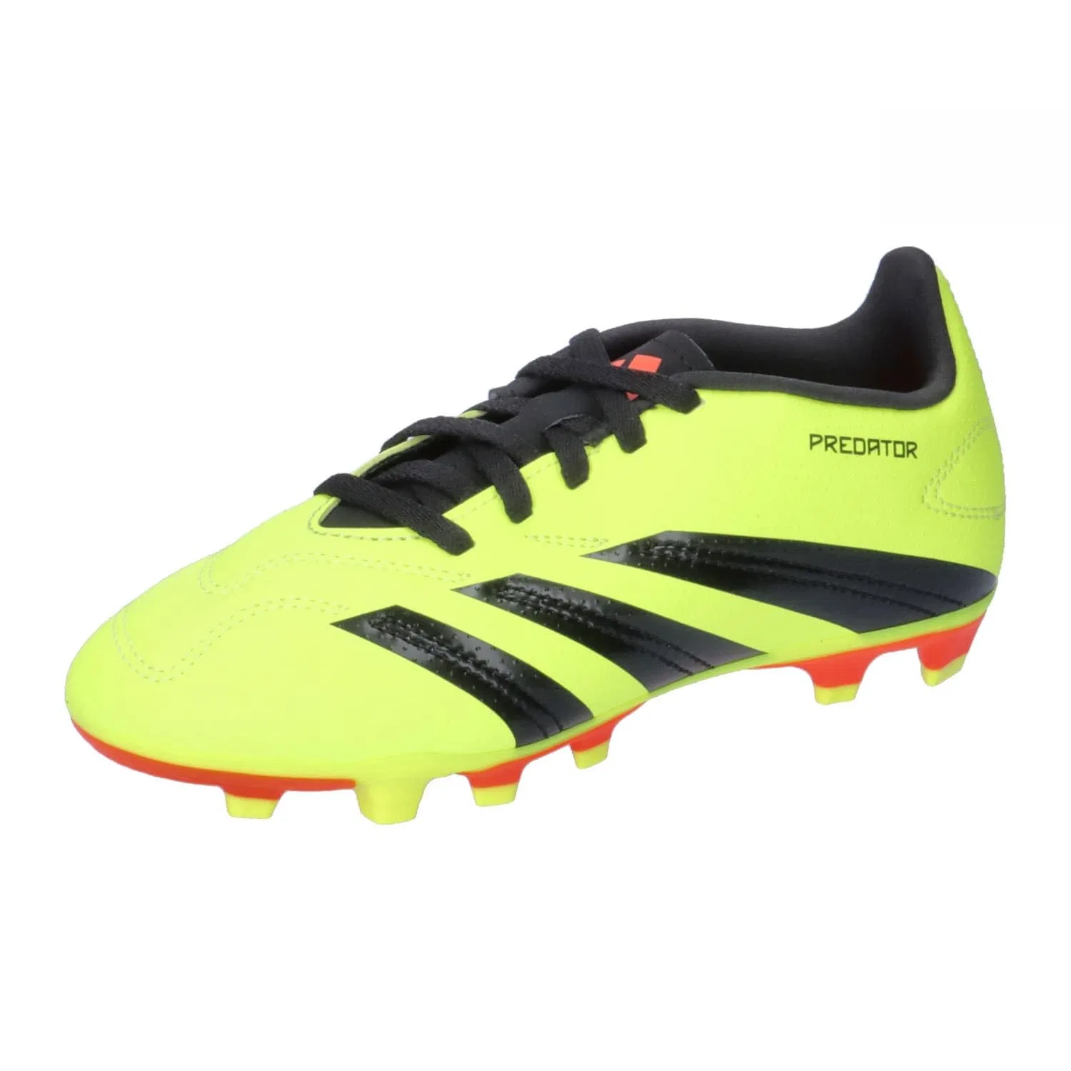 Детские бутсы футбольные с текстурированным верхом Predator Adidas, Solar Yellow 2 Core Black Solar Red