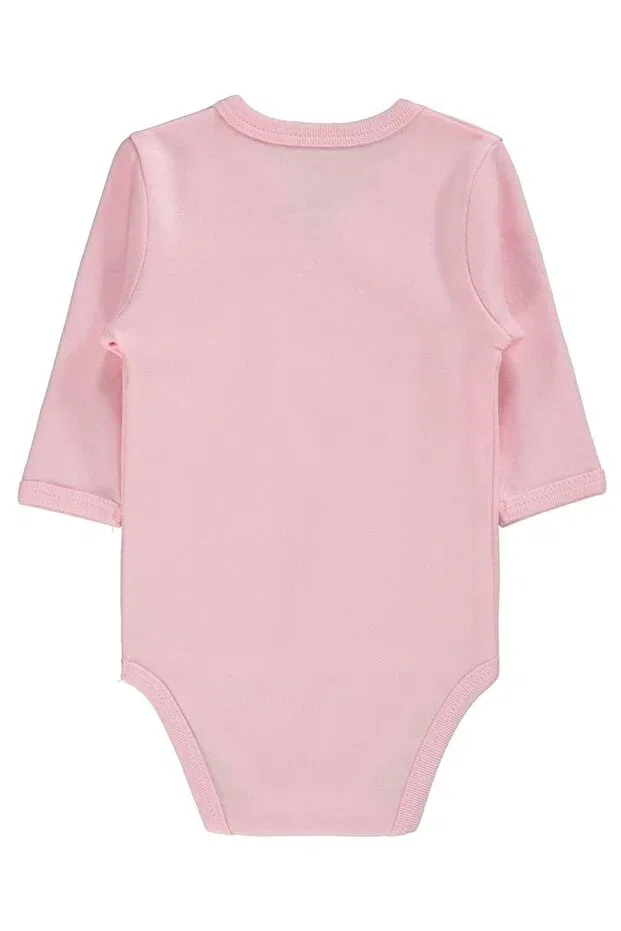 Детское боди-комбинезон с длинным рукавом Civil Baby, Pink — фото 3