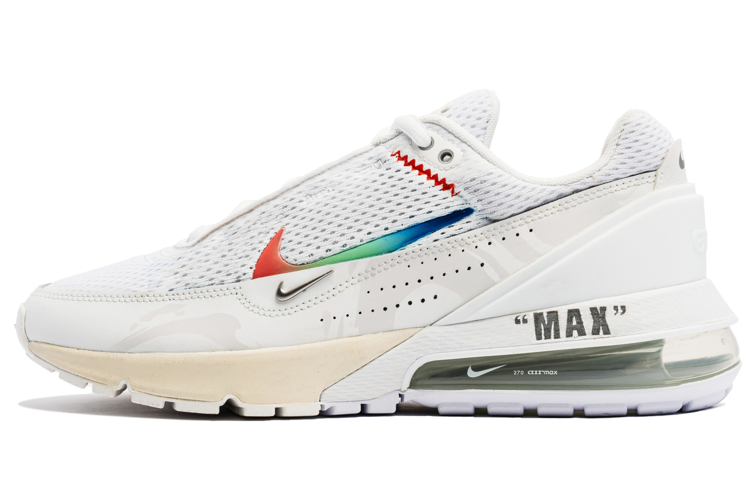 

Nike Air Max Pulse Устойчивая к износу повседневная обувь низкая мужская белая