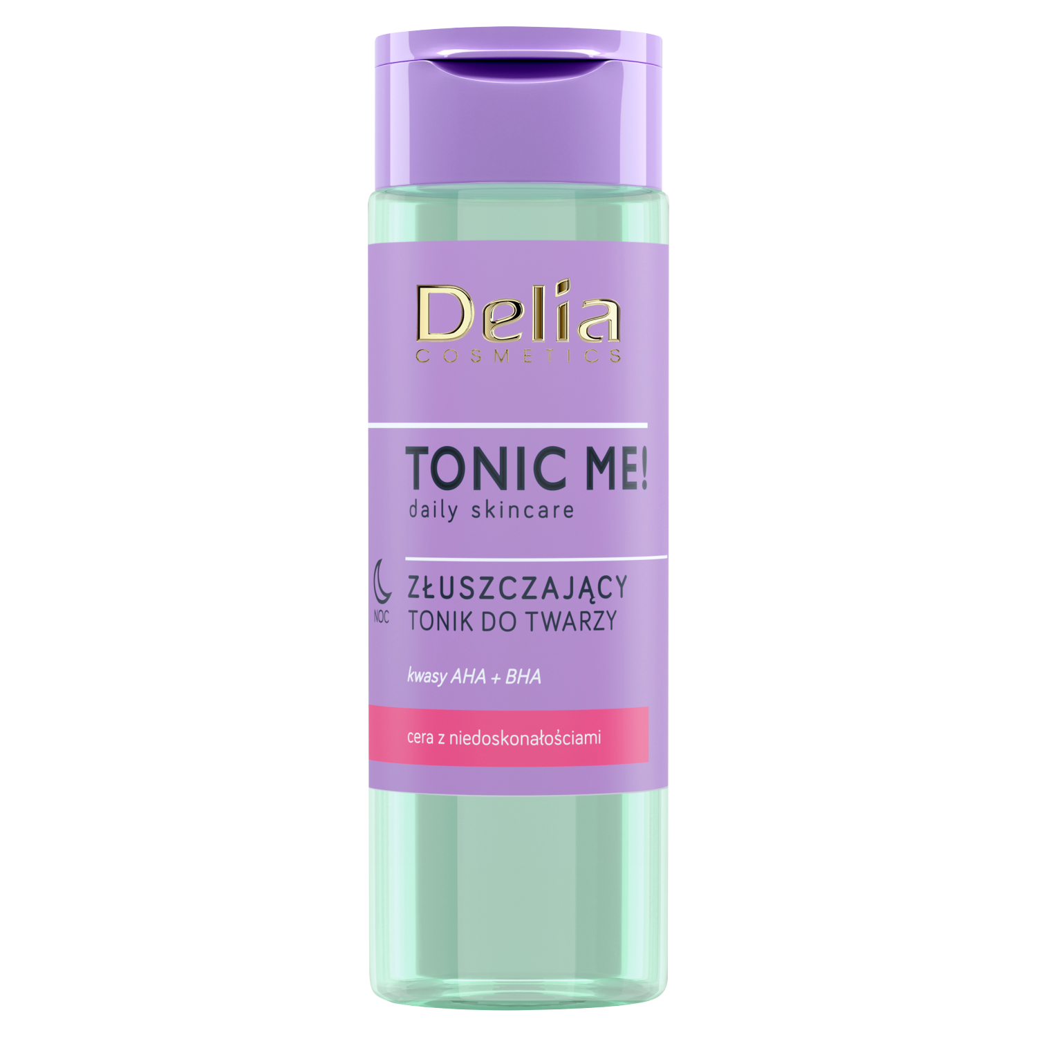 Delia Tonic Me! отшелушивающий тоник для лица, 200 мл - фото