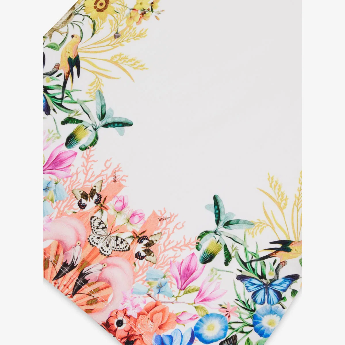 Футболка Lapin House x Mary Katrantzou из хлопкового трикотажа с ботаническим принтом, размер 12 месяцев - 12 лет, мультиколор — фото 2