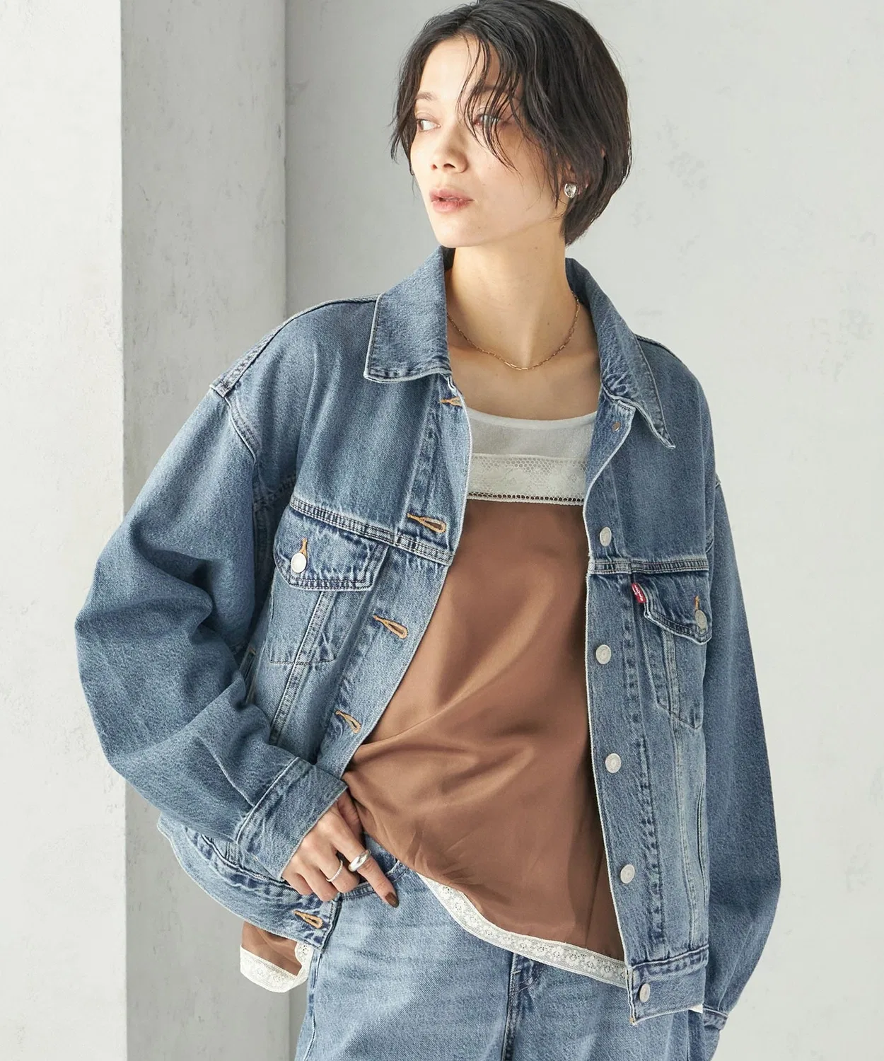 Женская джинсовая куртка 90S TRUCKER JKT Levi's, Sky Blue