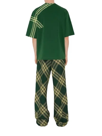 Футболка с принтом Check Pattern Burberry, Ivy — фото 4