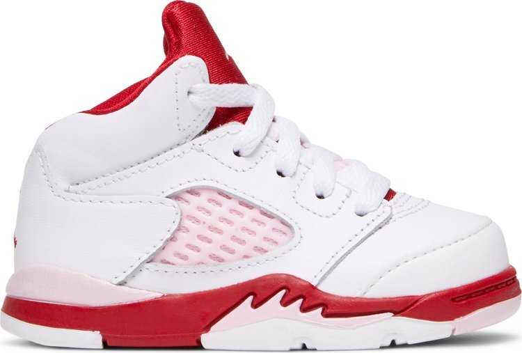 

Кроссовки Air Jordan 5 Retro TD Pink Foam, розовый