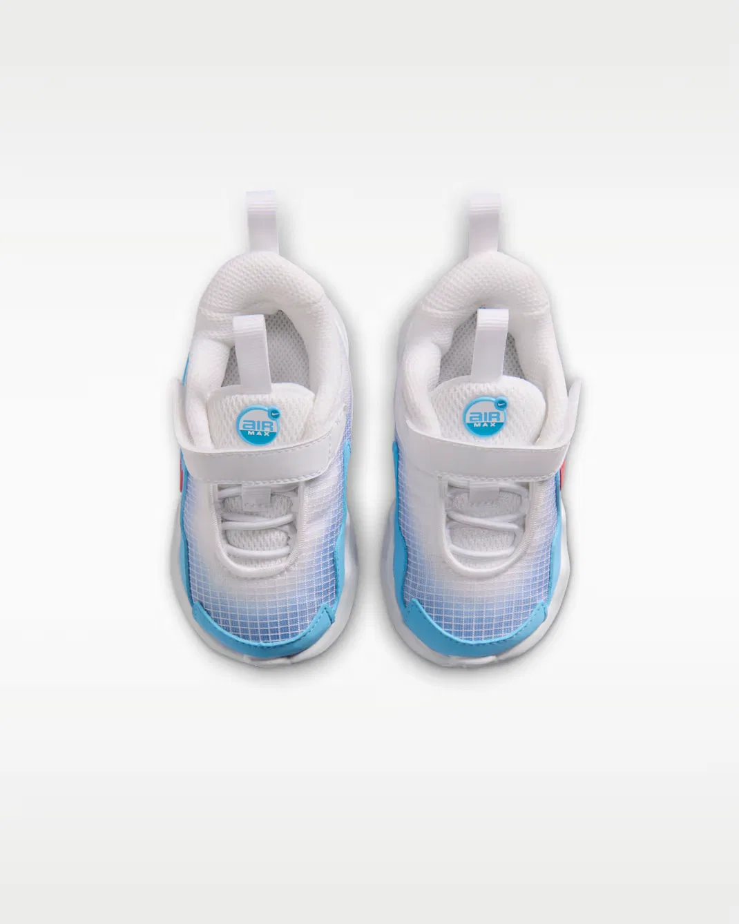 Детская/подростковая обувь Nike Air Max Nova, White/Aurora Blue/Football Blue/Fusion Red — фото 4