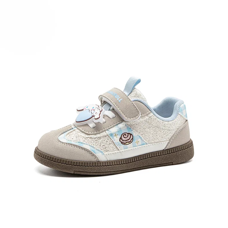Детские кроссовки для скейтбординга с принтом Cinnamoroll Sanrio, Gray Blue — фото 3