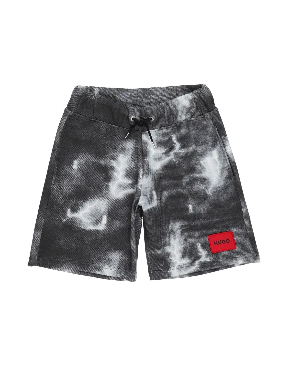 Подростковые шорты с логотипом Hugo Boss, Lead