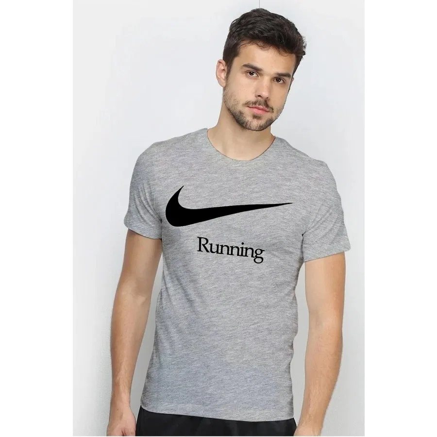 Футболка спортивная с длинным рукавом Dri-Fit Nike, Серый