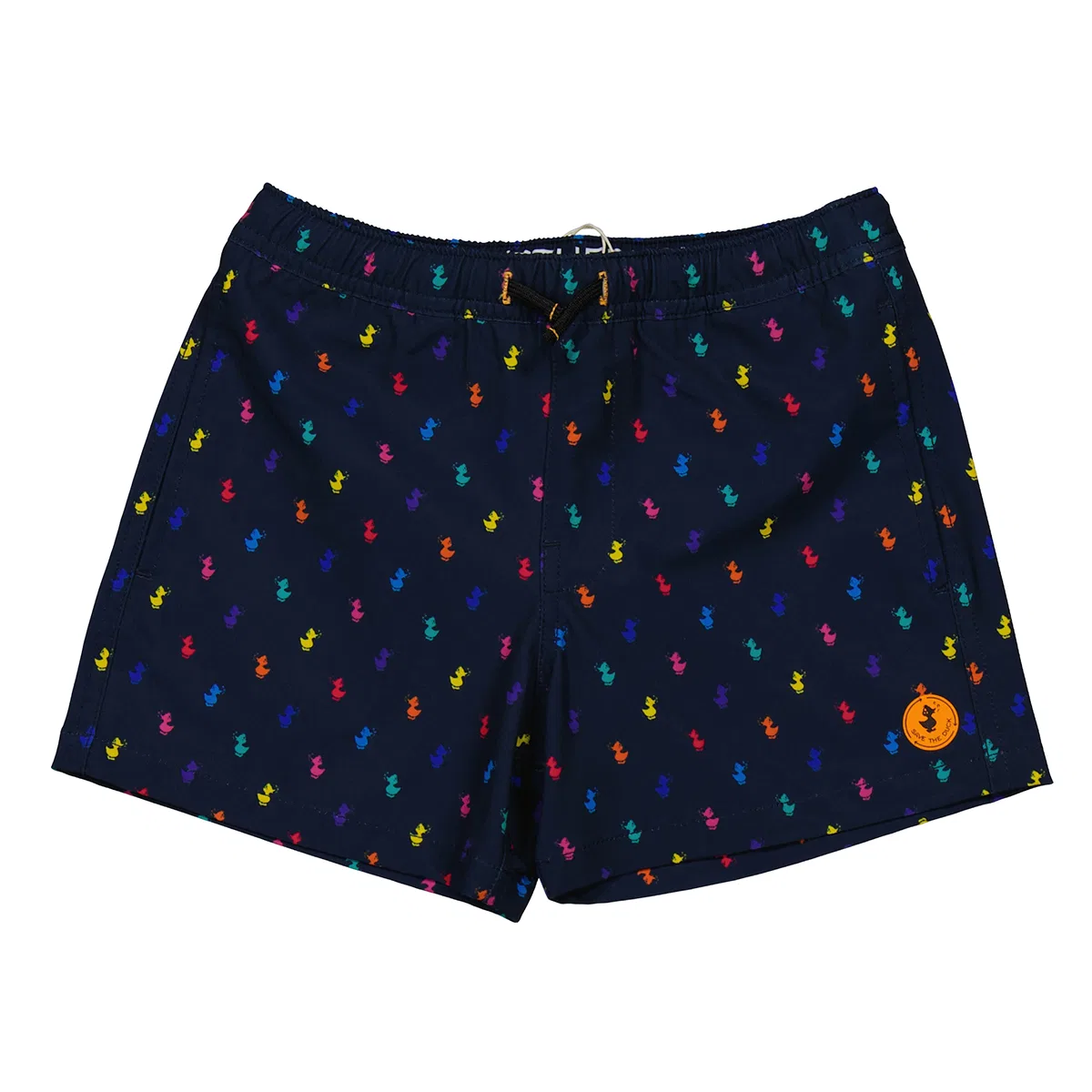 Плавки мальчика с принтом Boys Printed Swim Trunks Save The Duck, Navy