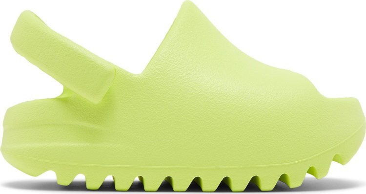 

Сандалии Adidas Yeezy Slide Infants 'Glow Green' 2022, зеленый