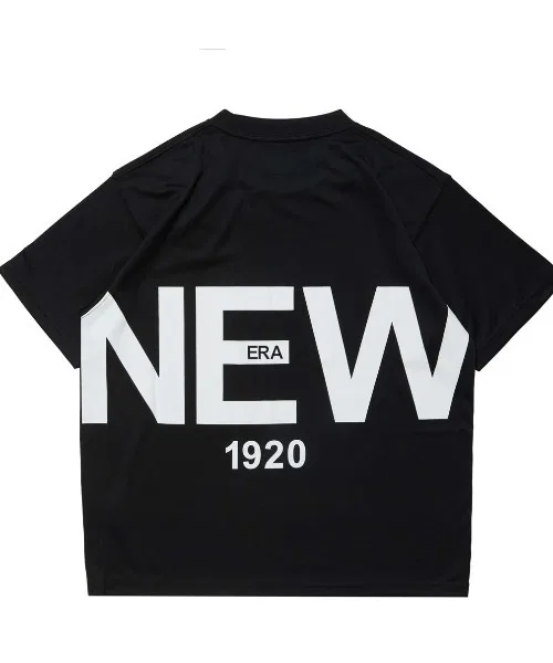 Детская футболка с принтом New Era Zoom Up Logo, Black — фото 2