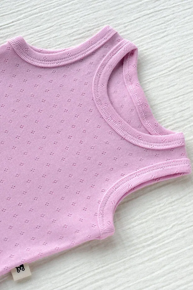 Детское боди для новорожденных хлопковое Mimu Baby, Pink — фото 3