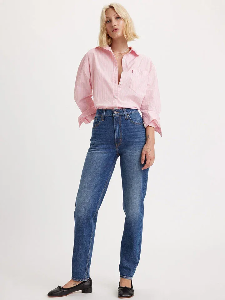 Джинсы Mom fit 80s Levi's, Blue