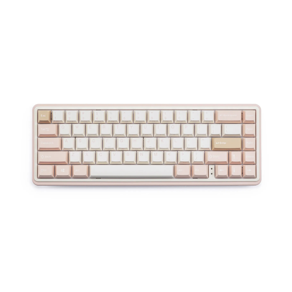 

Механическая игровая беспроводная клавиатура Varmilo Minilo 65%, EC V2 Iris, бежевый, английская раскладка