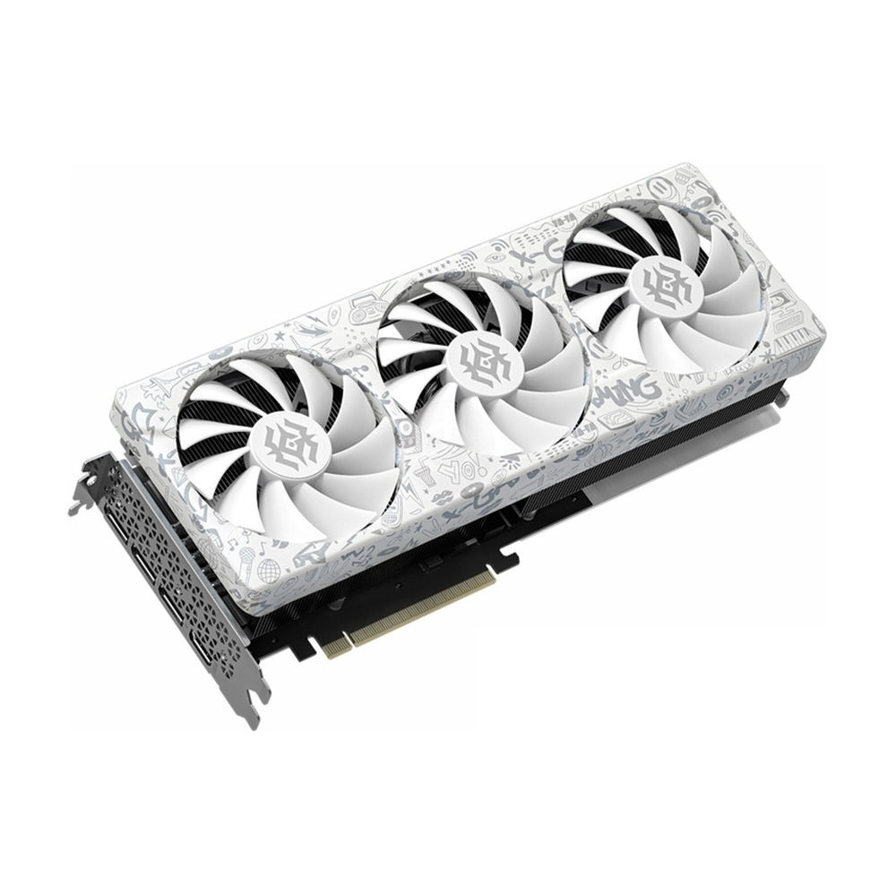 

Видеокарта Zotac RTX 4070 SUPER X-GAMING OC, белый