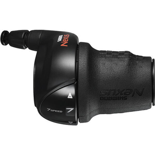 

Правый джойстик Shimano nexus sl-c3000 revo shifter 7 ve, черный / черный / черный