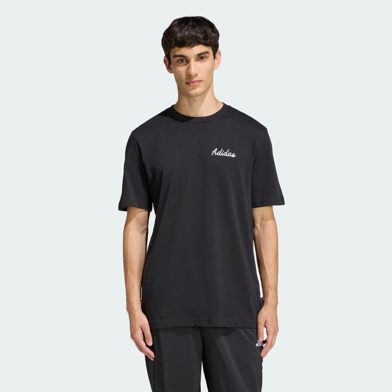 Мужская футболка с принтом Novelty Bowl Grafik T-Shirt adidas, Черный