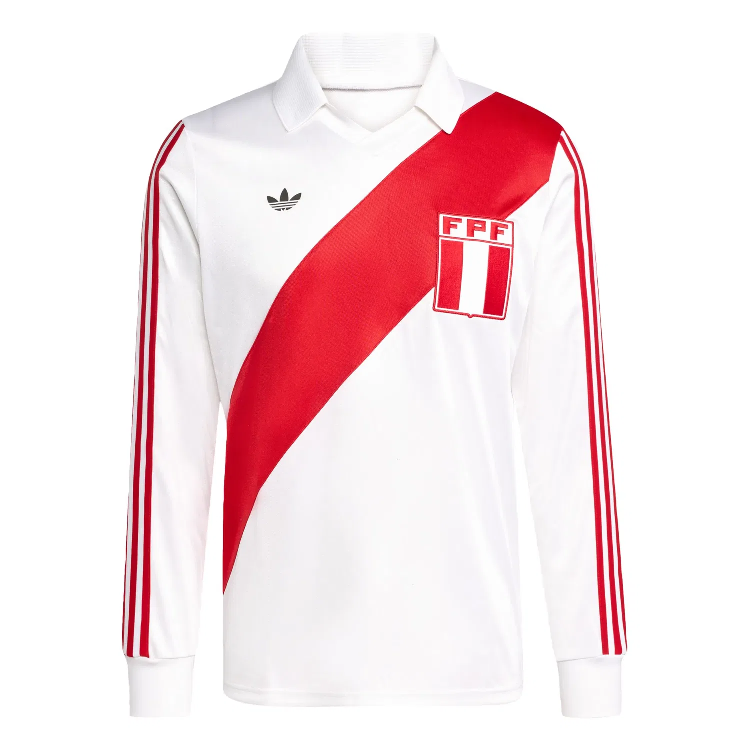 Футболка Adidas Originals Performance Shirt Peru 1978 белого цвета
