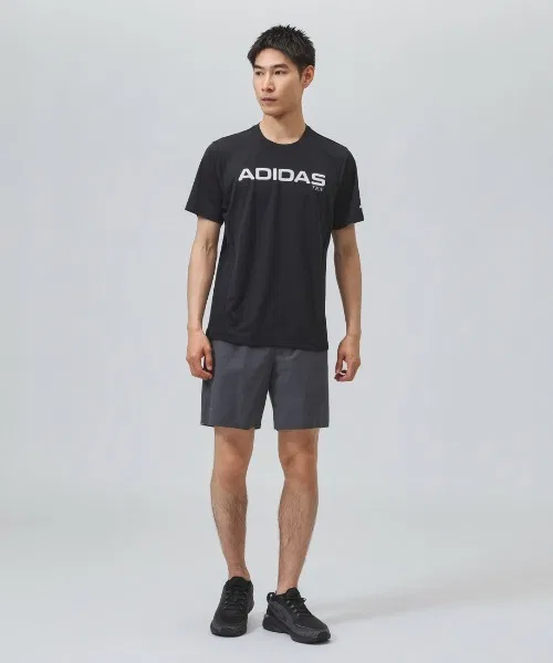 Мужская футболка с коротким рукавом Adidas M TRN S/S Tシャツ, Black — фото 3