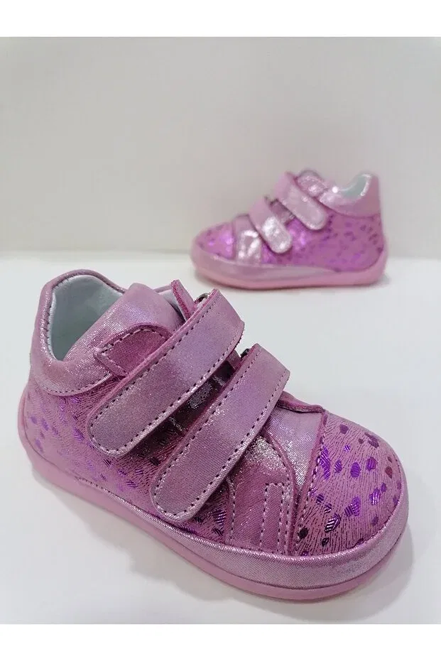 Детские туфли для девочек с ортопедической подошвой Özgür Kids, Pink — фото 4
