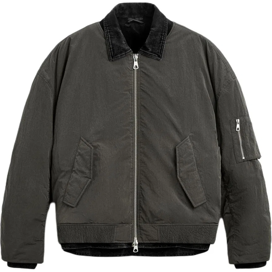 Мужская куртка-пуховик Coal Gray ZARA