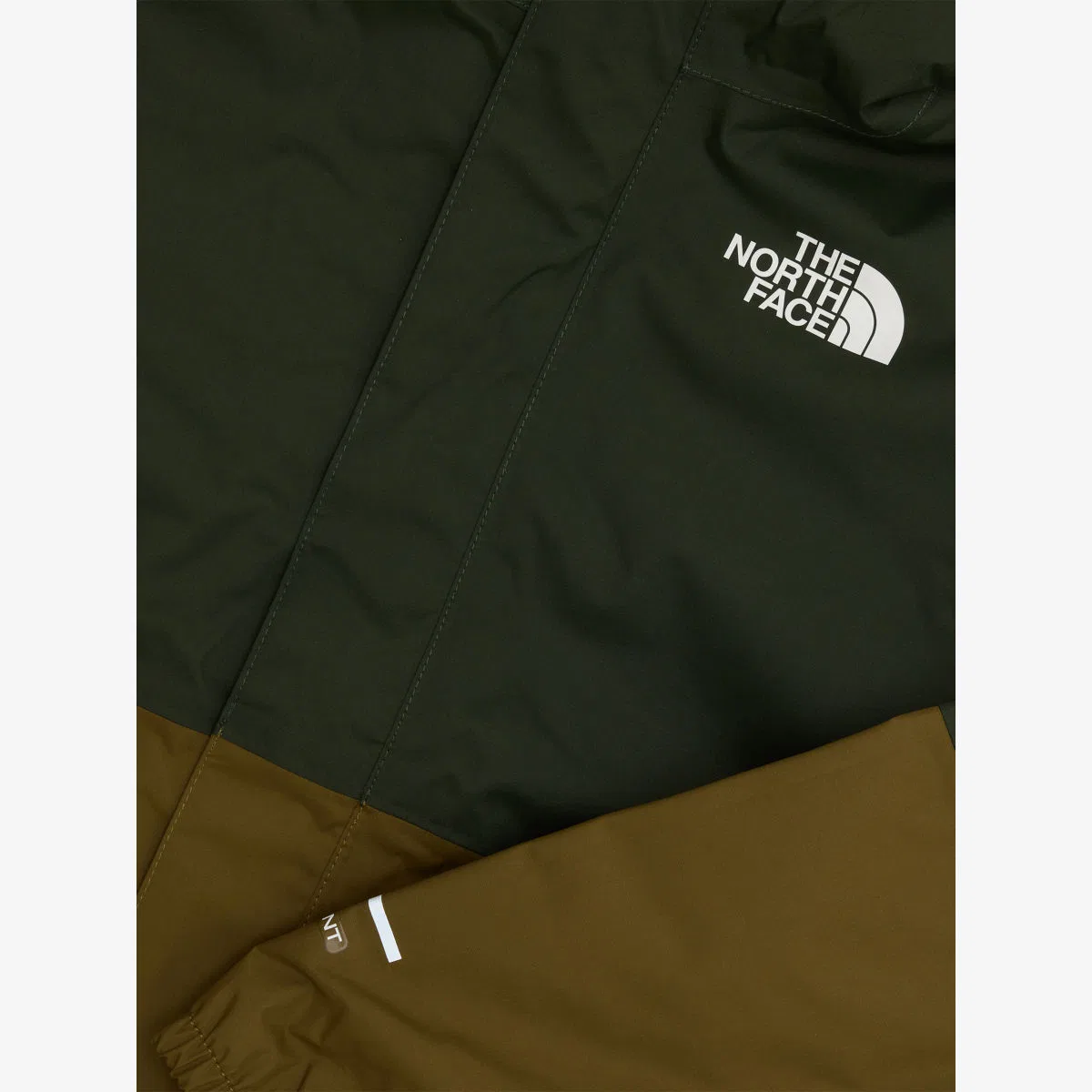 Дождевая куртка Antora из софтшелла с цветовыми блоками, размеры XS-xxl, для детей 6-20 лет The North Face, зеленый — фото 2