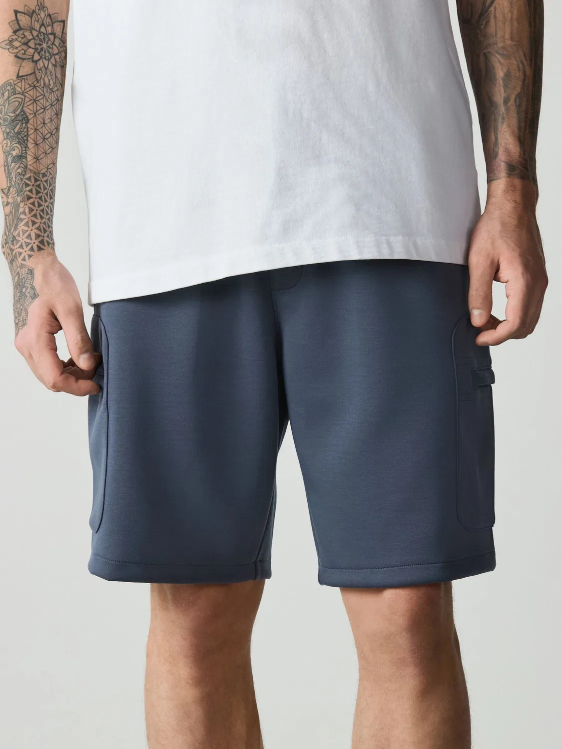 Шорты карго джерси Vintage Blue Next, Vintage Blue