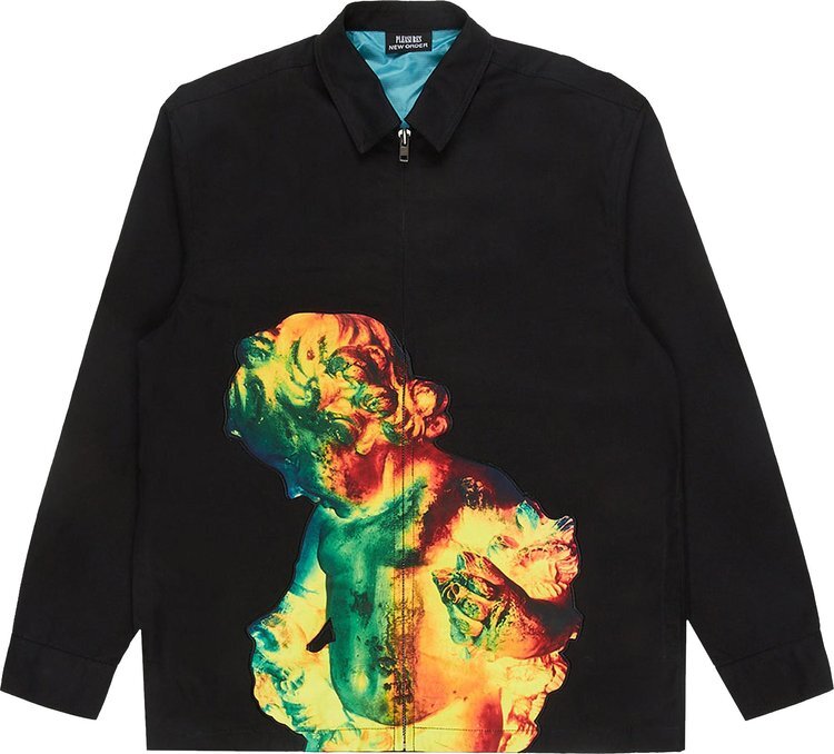 

Куртка Pleasures Technique Work Jacket 'Black', черный